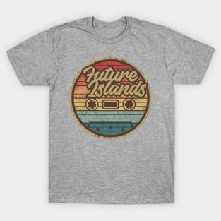 Future Islands Retro Cassette Circle T-Shirt